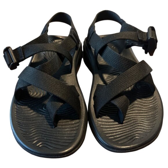 Chaco Womens Black Sandal Size 5 With Adjustable Straps - Picture 1 of 7